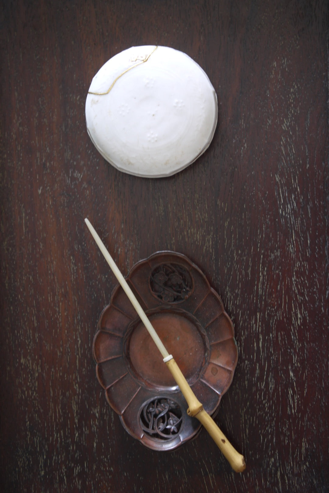 Antique Dehua Porcelain Of Qing Dynasty Box With Kintsugi BestCeramics