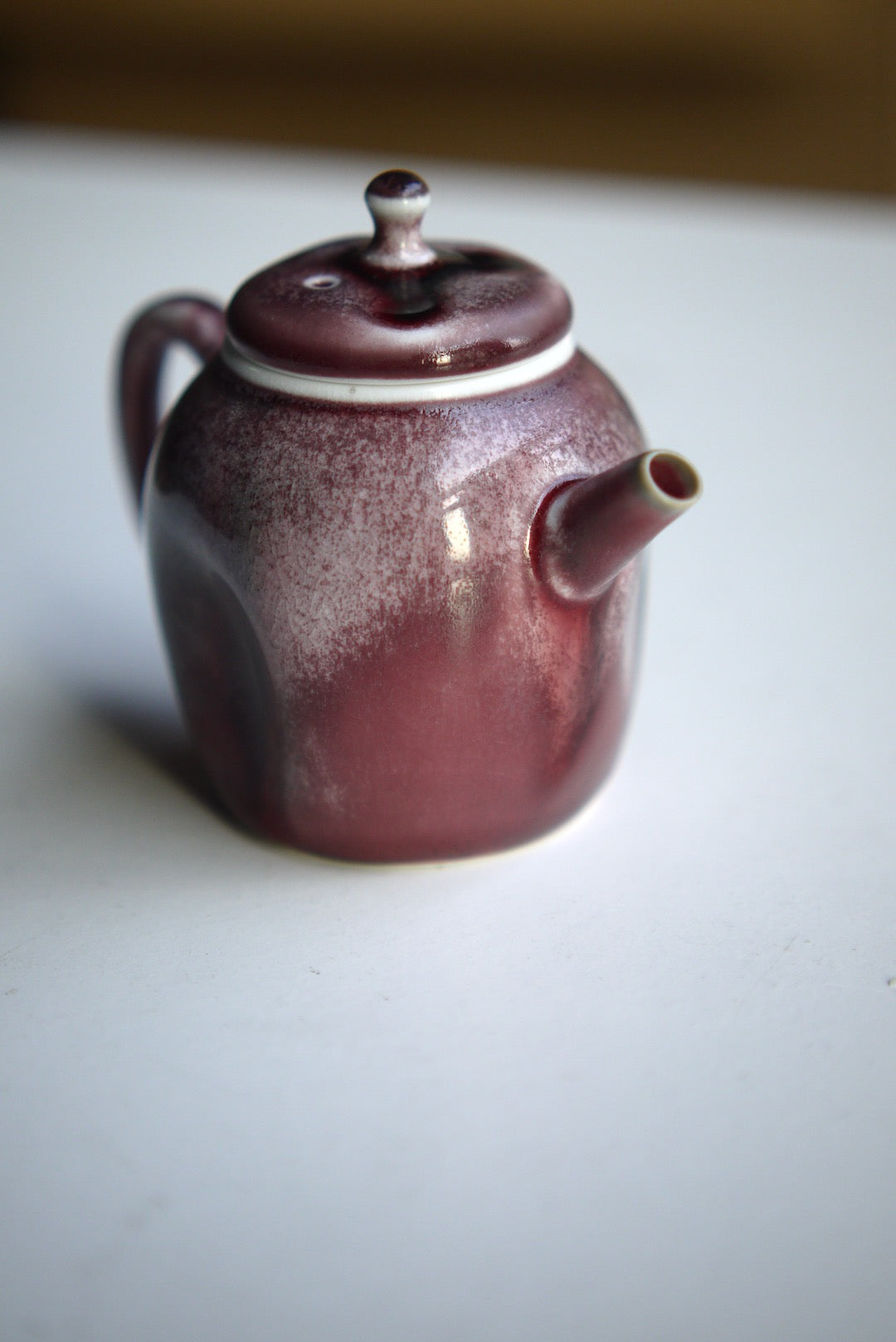 Dehua Purple Glaze Crackled Wabisabi Style Gongfu Teapot Best Ceramics