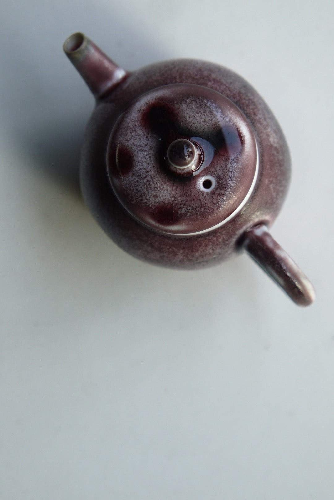 Dehua Purple Glaze Crackled Wabisabi Style Gongfu Teapot Best Ceramics