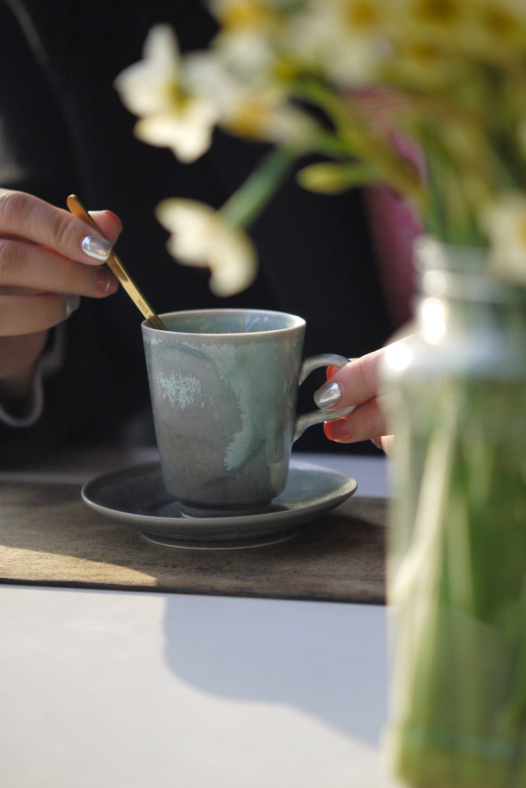 Dehua Porcelain Mug Crack Bliss Vintage Coffee Cup|BestCeramics