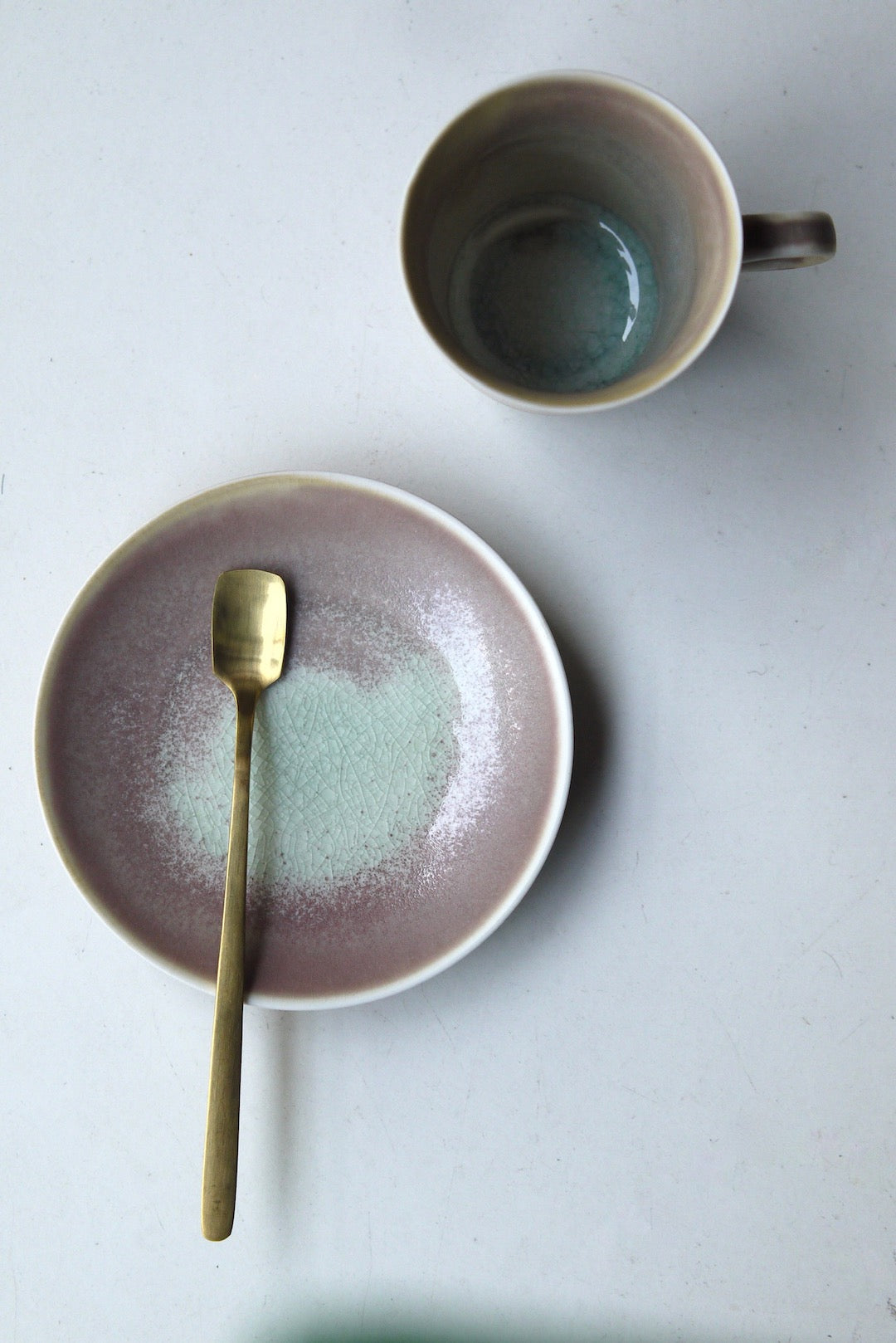 Dehua Porcelain Mug Crack Bliss Vintage Coffee Cup|BestCeramics
