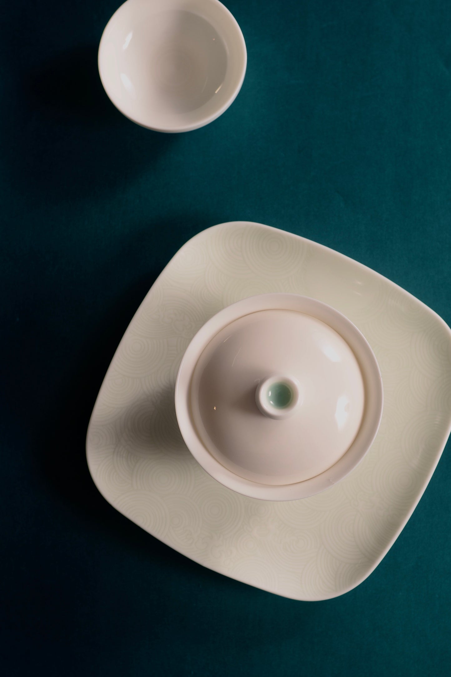 Blanc De Chine Gaiwan Teasets