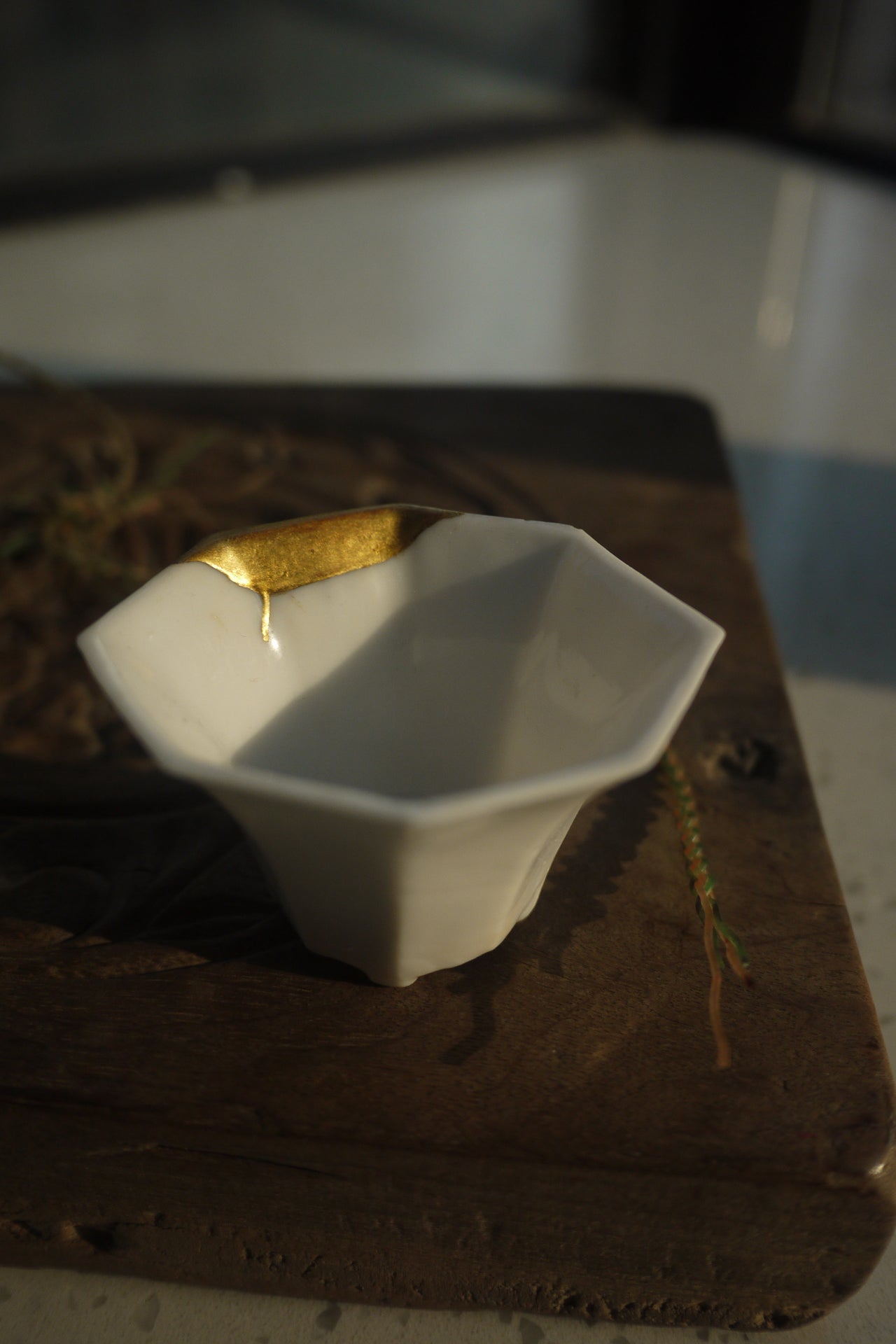 Ming Dynasty Sculpted Poem Kintsugi Antique Gongfu Teacup|Best Ceramics