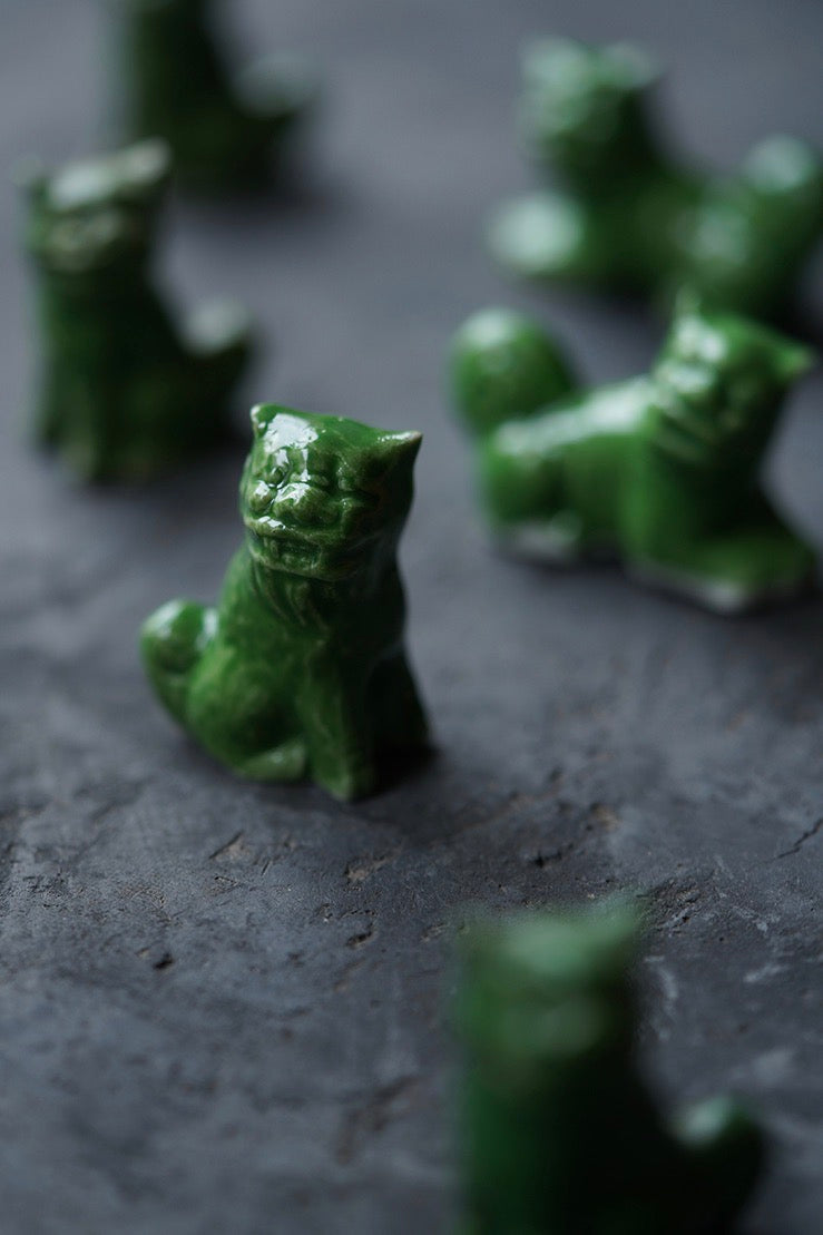Unique Vintage Style Hand-Building Lovely Dog Tea-pet|Best Ceramics