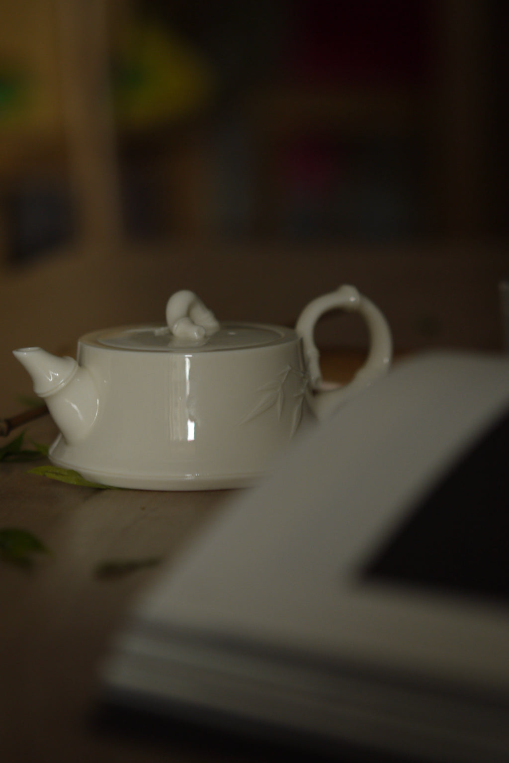 Unique Retro Style Dehua Kaolin Porcelain Kung Fu Teapot|Best Ceramics