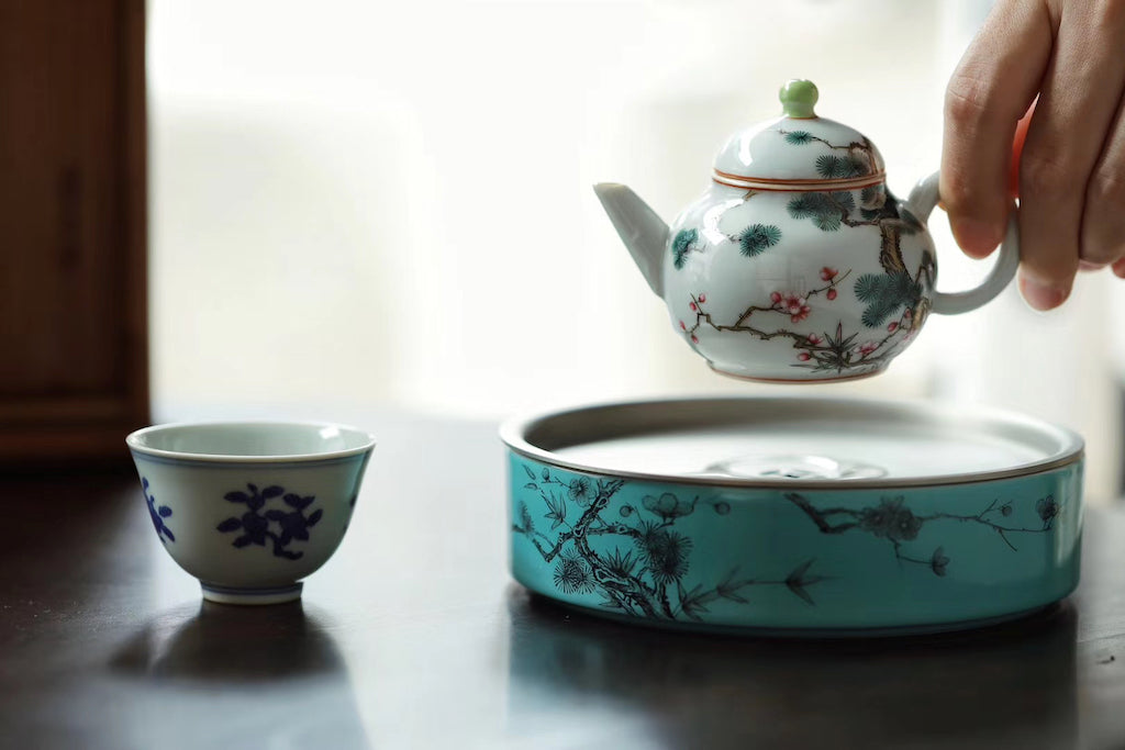 Chinese Hand Painting Vintage Chaozhou Tea Gongfu Teapot|Best Ceramics
