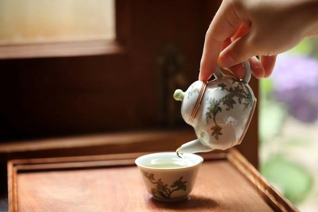 Chinese Hand Painting Vintage Chaozhou Tea Gongfu Teapot|Best Ceramics