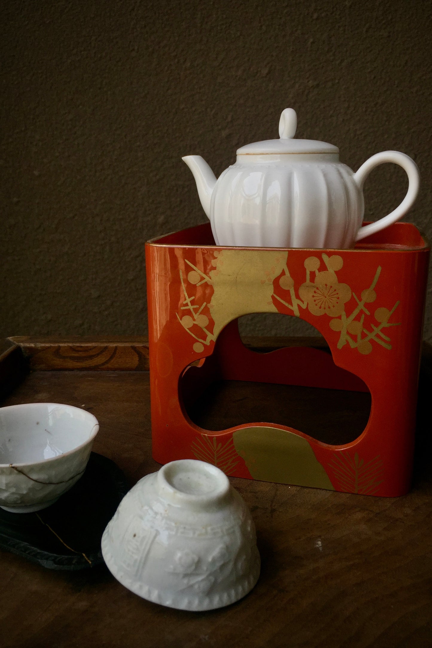 Qing Palace Antique Style Sculpte Teapot Blanc De Chine|Best Ceramics