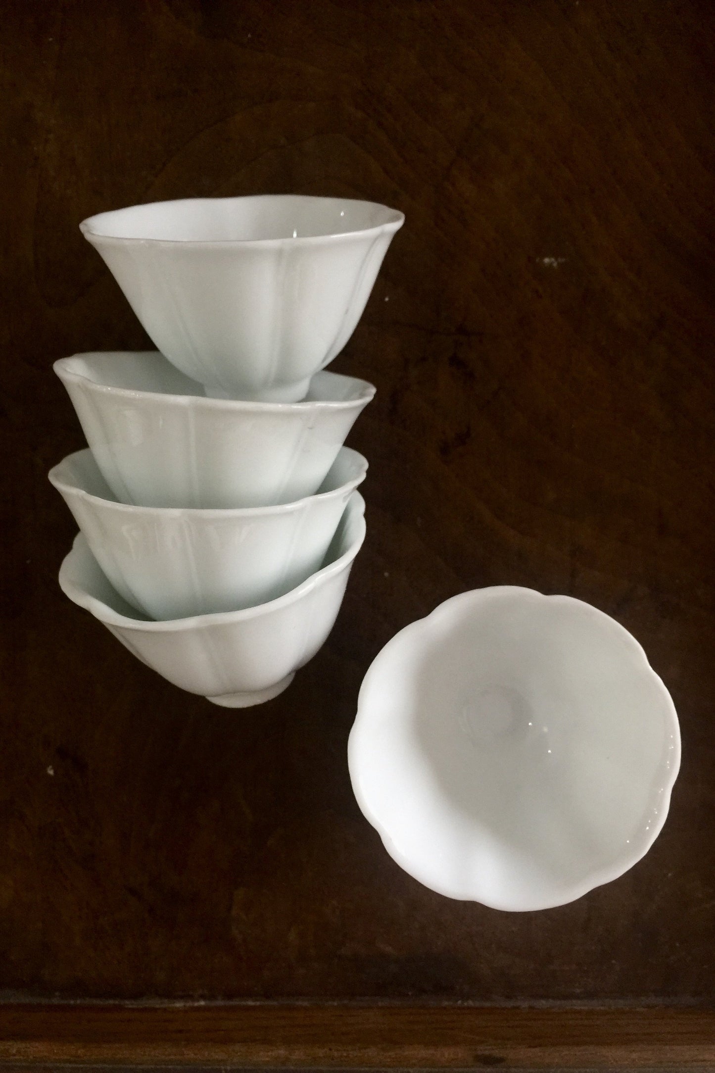 Vintage Style Melon Hand Sculpted Chinese Gongfu Teacup|Best Ceramics