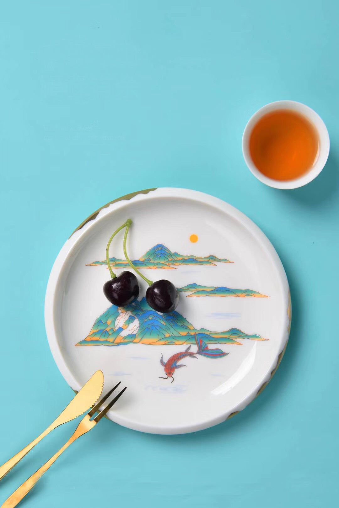 Mountain Theme Tea Sets