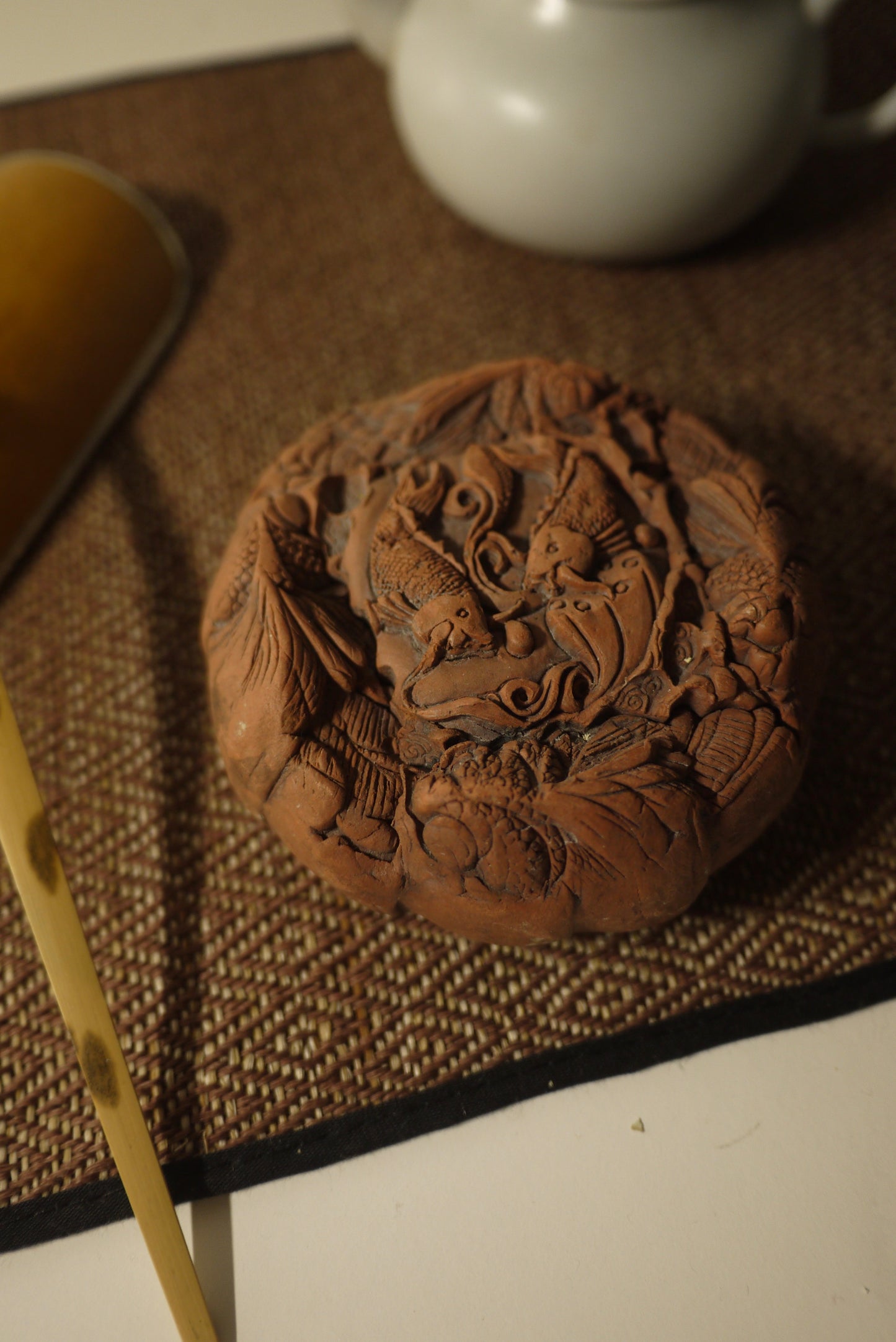 Antiques Chinese Ceramic Lid Saucer Hucheng Gongfu Tea|Best Ceramics