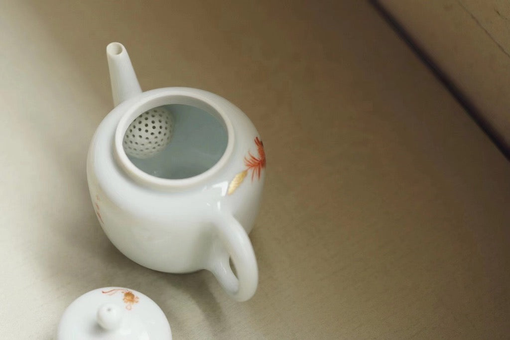 Lovely Chinese Hand-painted Gongfu Teapot Best Ceramics