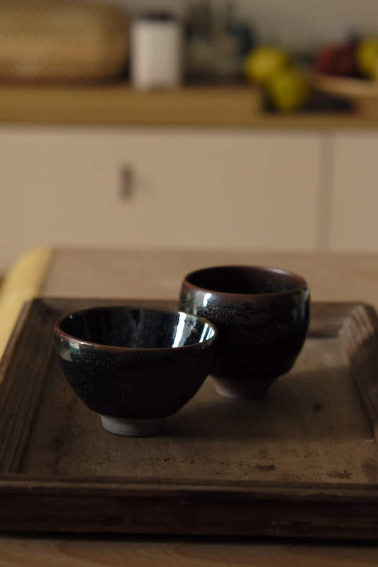Japan Style Black Oil Spot Tenmoku Jian Ware Teacup|Best Ceramics