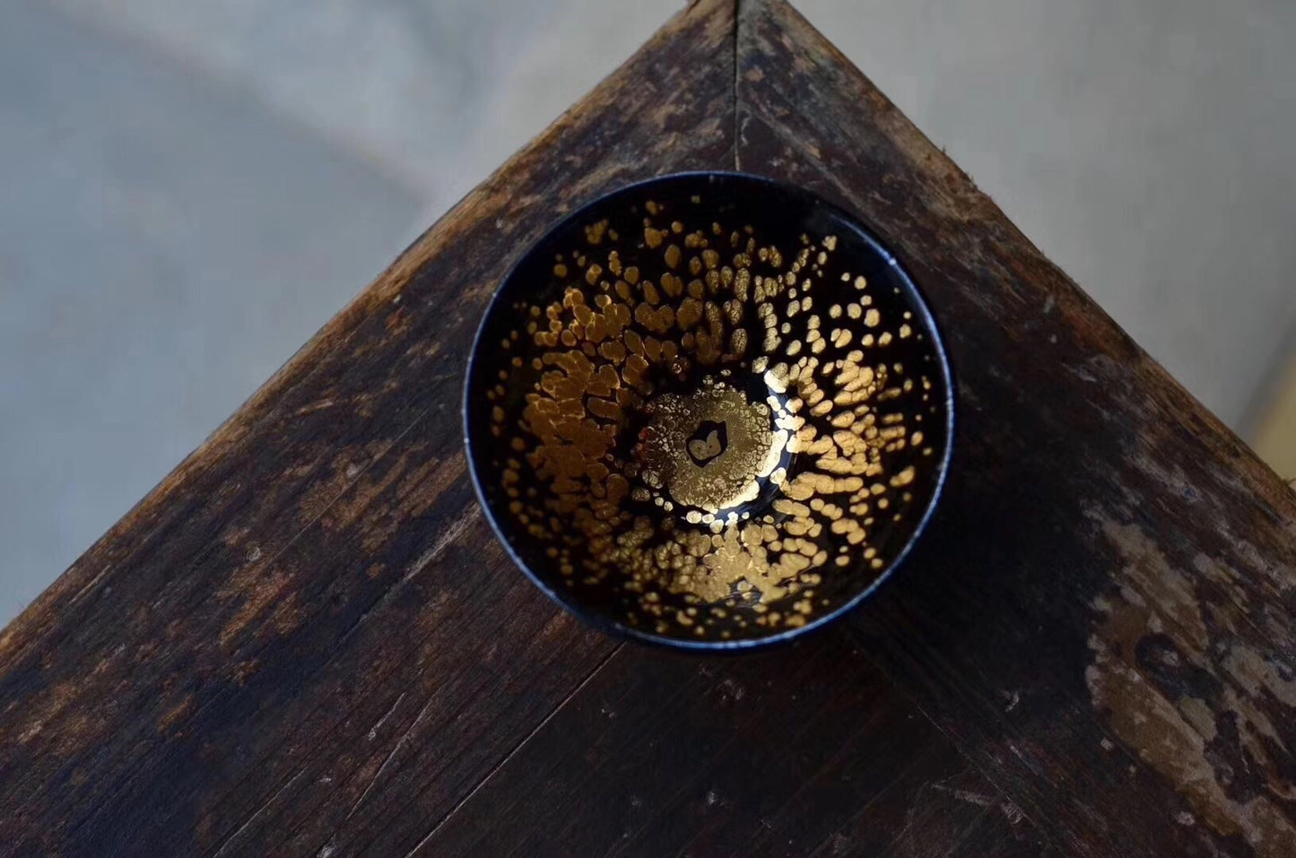 Golden And Black Jian Ware Tenmoku Cup China Traditional|Best Ceramics