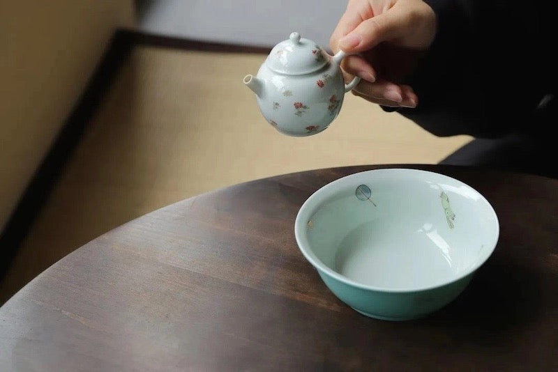 Vintage Teapots With Hand-written Chinese Calligraphy Gongfu Teawares|Best Ceramics