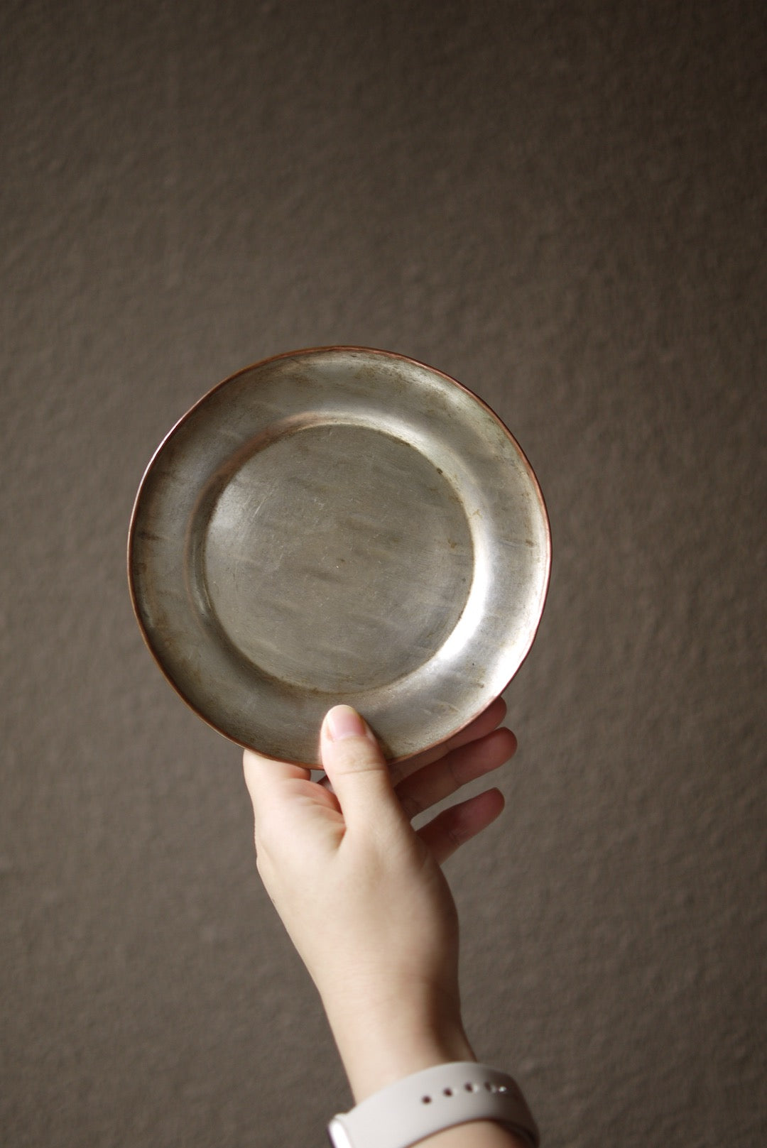 Ancient Silver Desert Plate Gonfu Tea Tray Hucheng Unique Art BestCeramics
