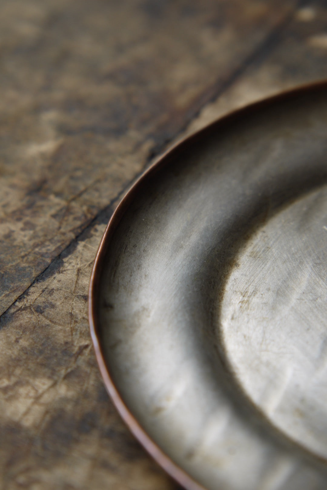 Ancient Silver Desert Plate Gonfu Tea Tray Hucheng Unique Art BestCeramics