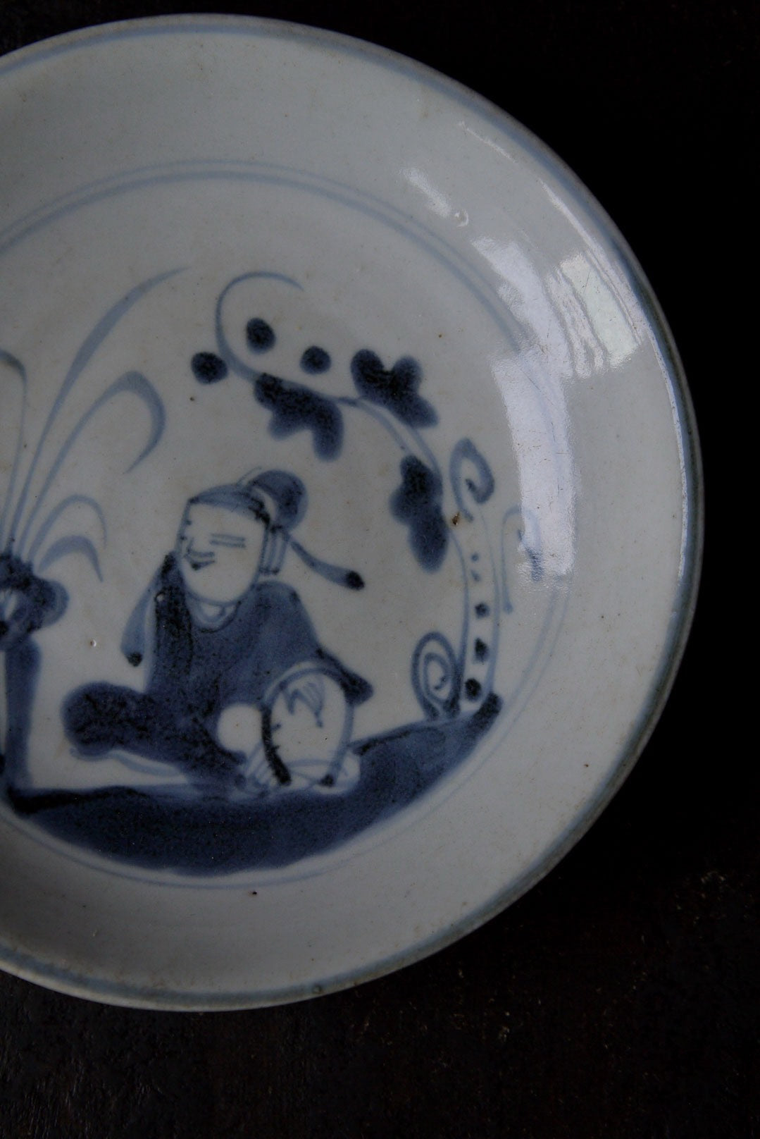 Qing-era Blue White Antique Dehua Porcelain Teapot Stand|Best Ceramics