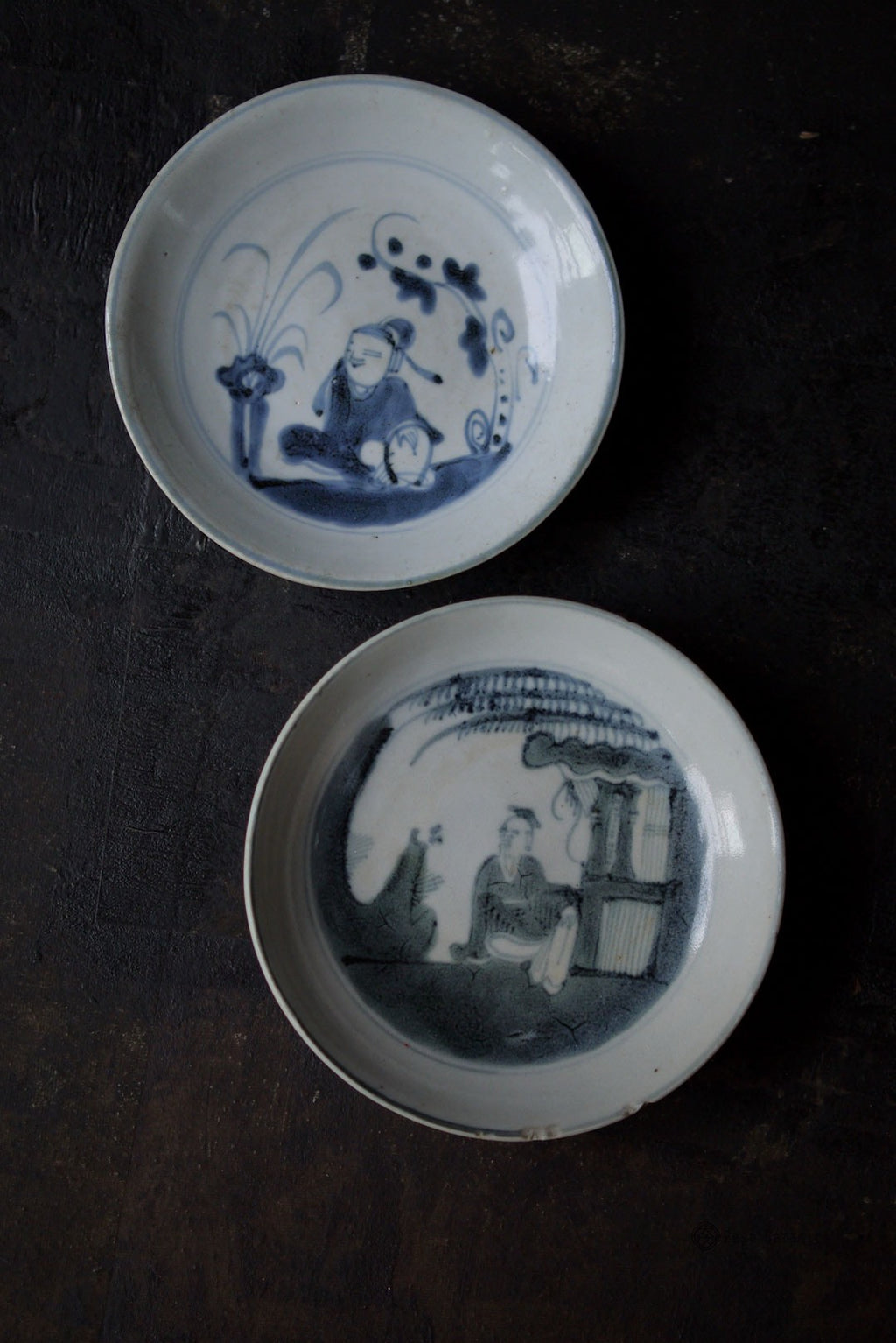 Qing-era Blue White Antique Dehua Porcelain Teapot Stand|Best Ceramics