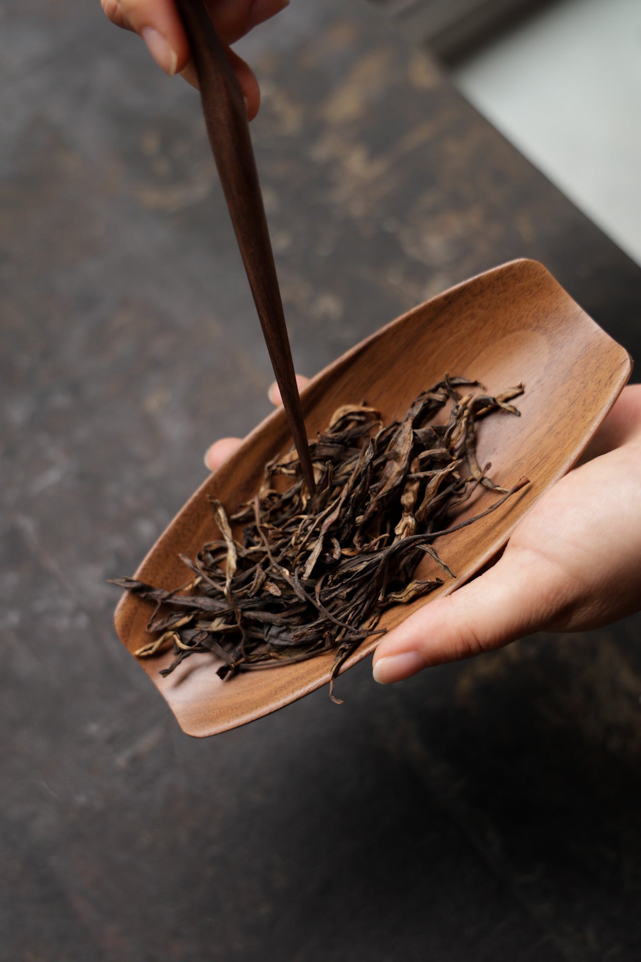 Poplar Wood Tea Scoop and Pick Set Traditional Tea Accessories|Best Ceramics