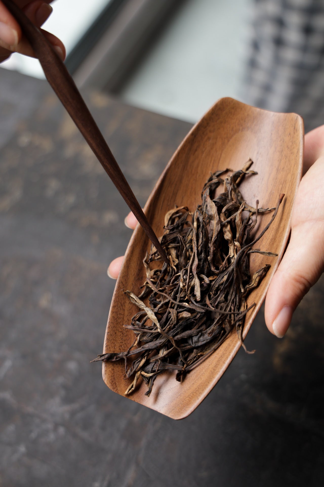 Poplar Wood Tea Scoop and Pick Set Traditional Tea Accessories|Best Ceramics