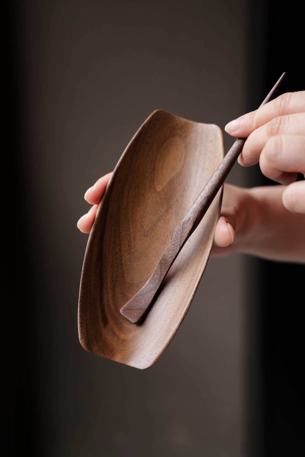 Poplar Wood Tea Scoop and Pick Set Traditional Tea Accessories|Best Ceramics