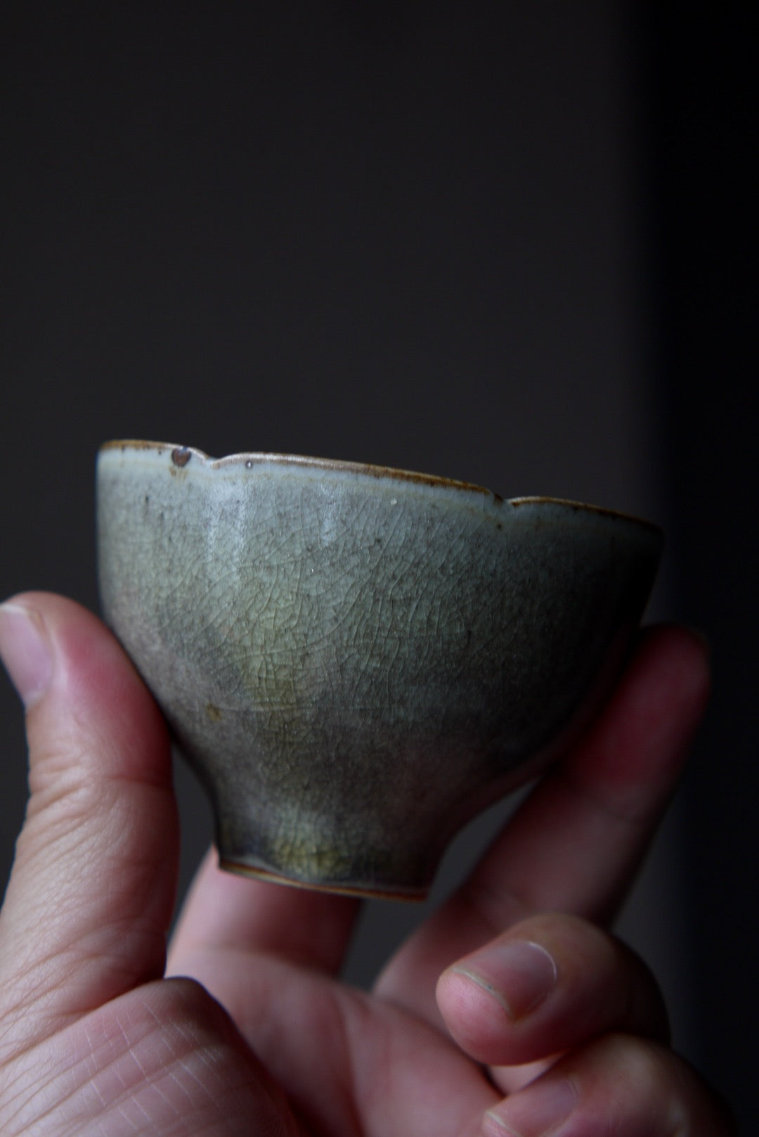 Best Ceramics-Jingdezhen Aesthetic Crackle Glaze Soda-Fired Host Teacup