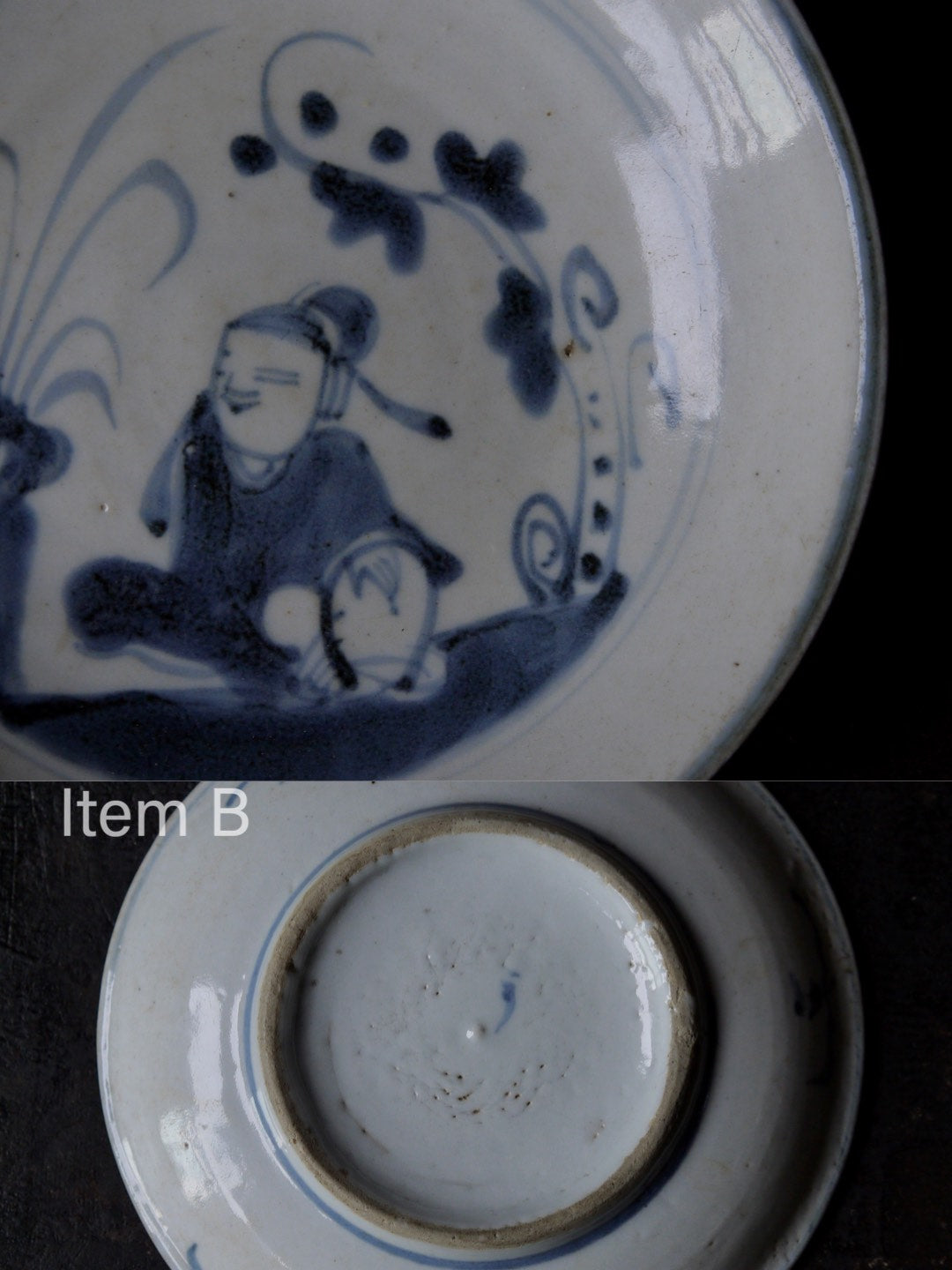 Qing-era Blue White Antique Dehua Porcelain Teapot Stand|Best Ceramics