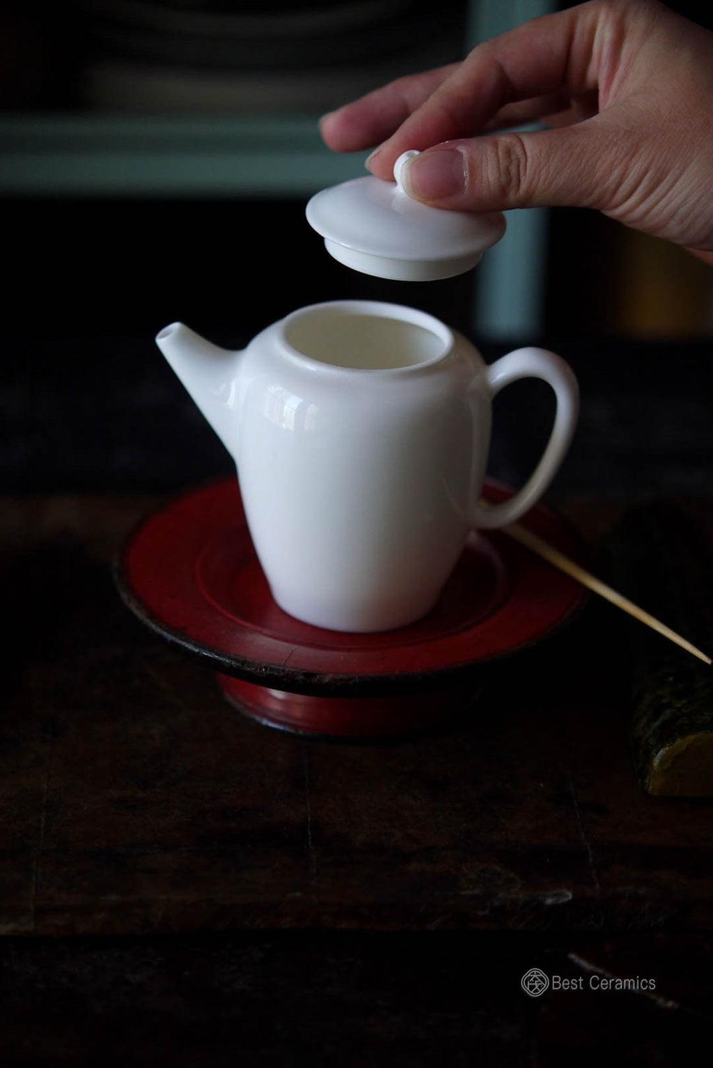 Vintage Dehua Porcelain Blanc De Chine Kungfu Teapot| Best Ceramics