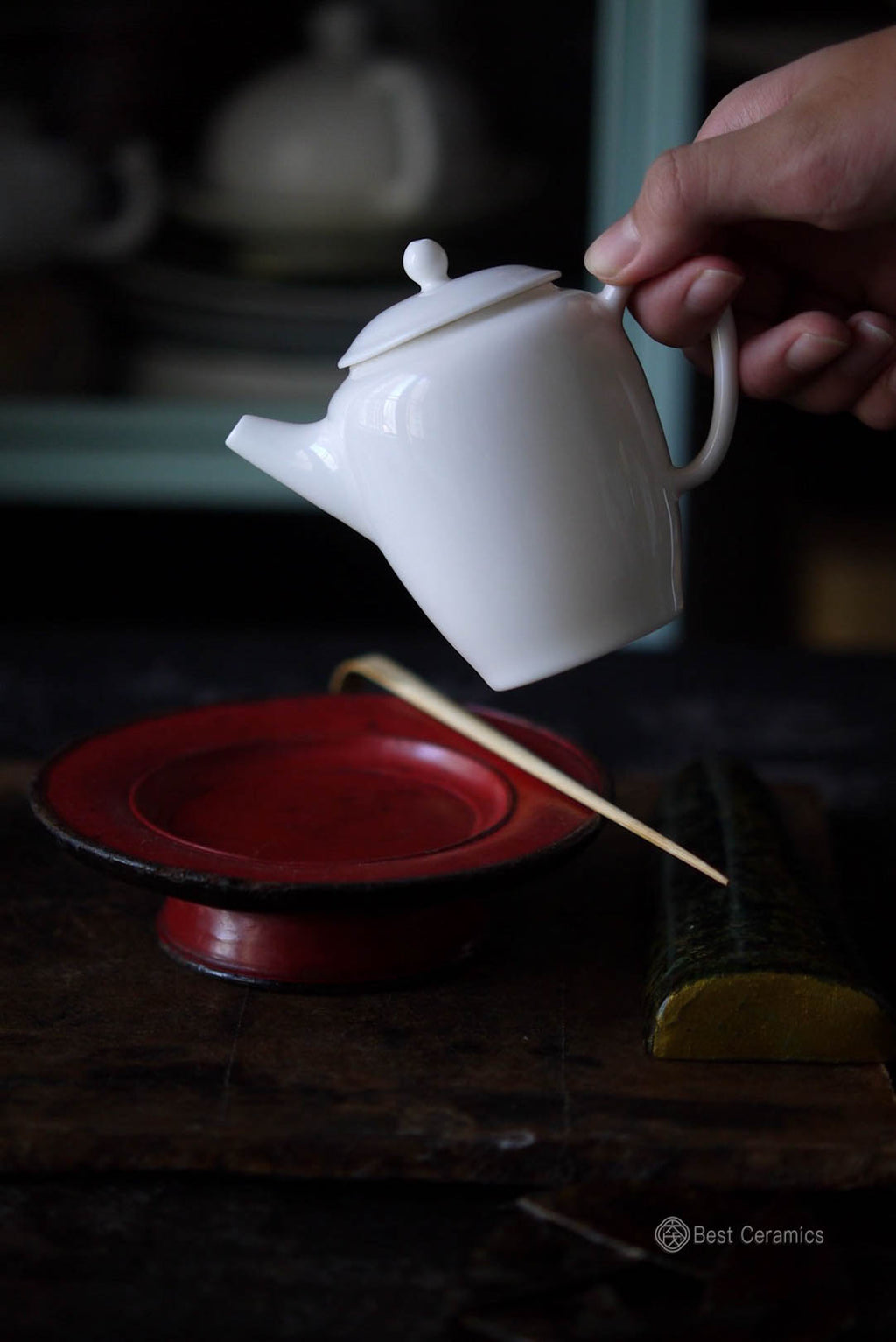 Vintage Dehua Porcelain Blanc De Chine Kungfu Teapot| Best Ceramics