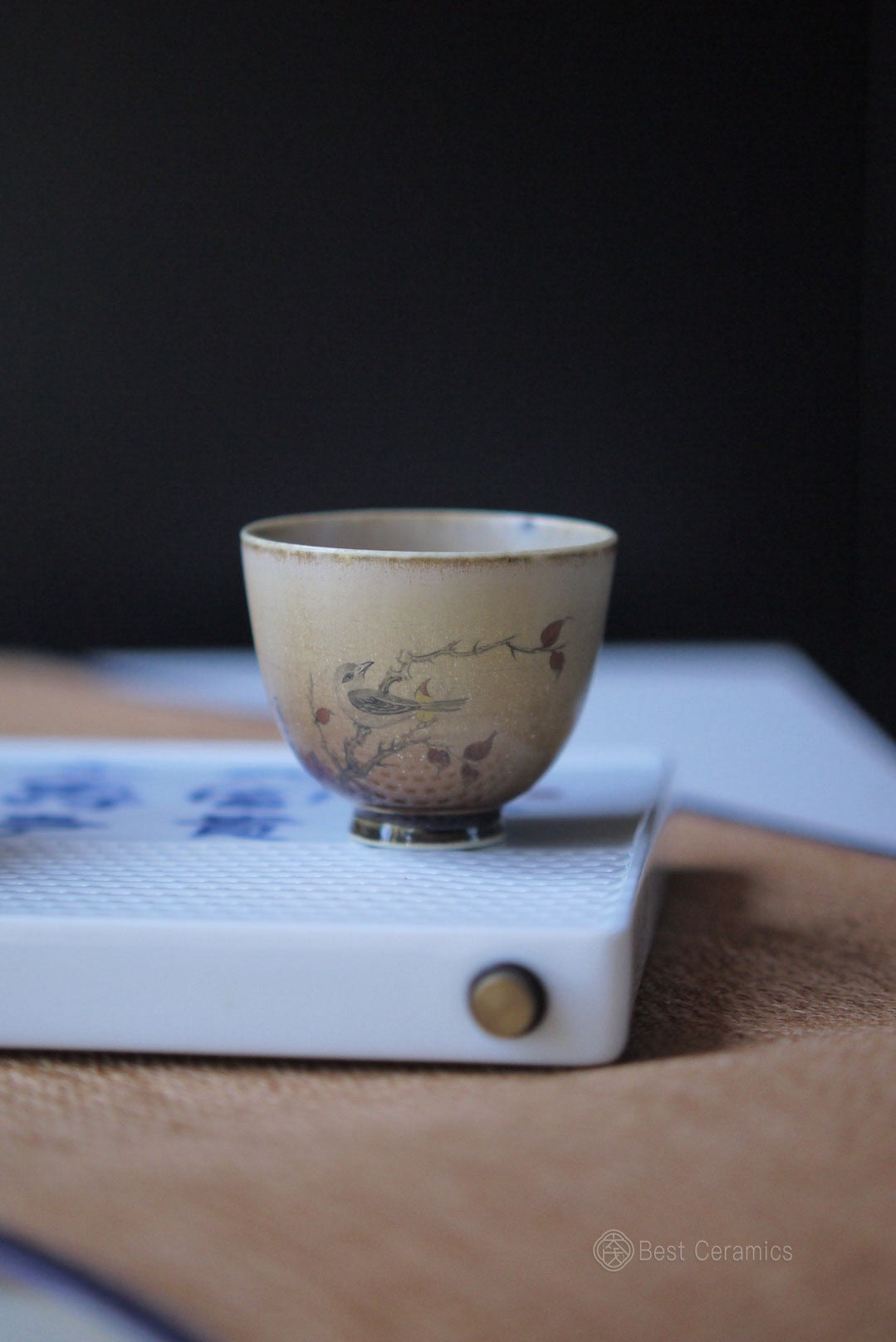 Chinese Handpainted Dehua Porcelain Kungfu Ceramic Teacup|Best Ceramics