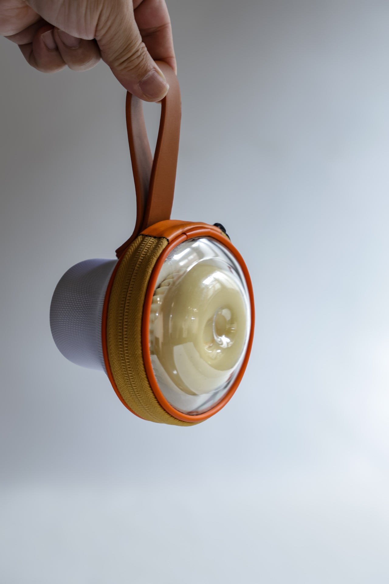 Compact Travel Gaiwan Set | Matte Cream Porcelain for Tea Anywhere