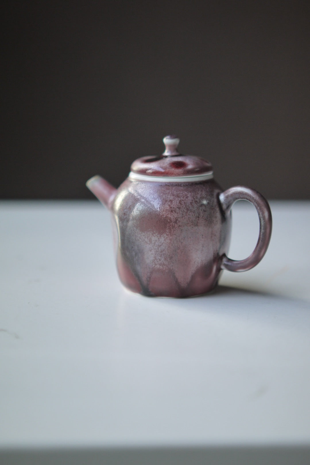 Dehua Purple Glaze Crackled Wabisabi Style Gongfu Teapot Best Ceramics