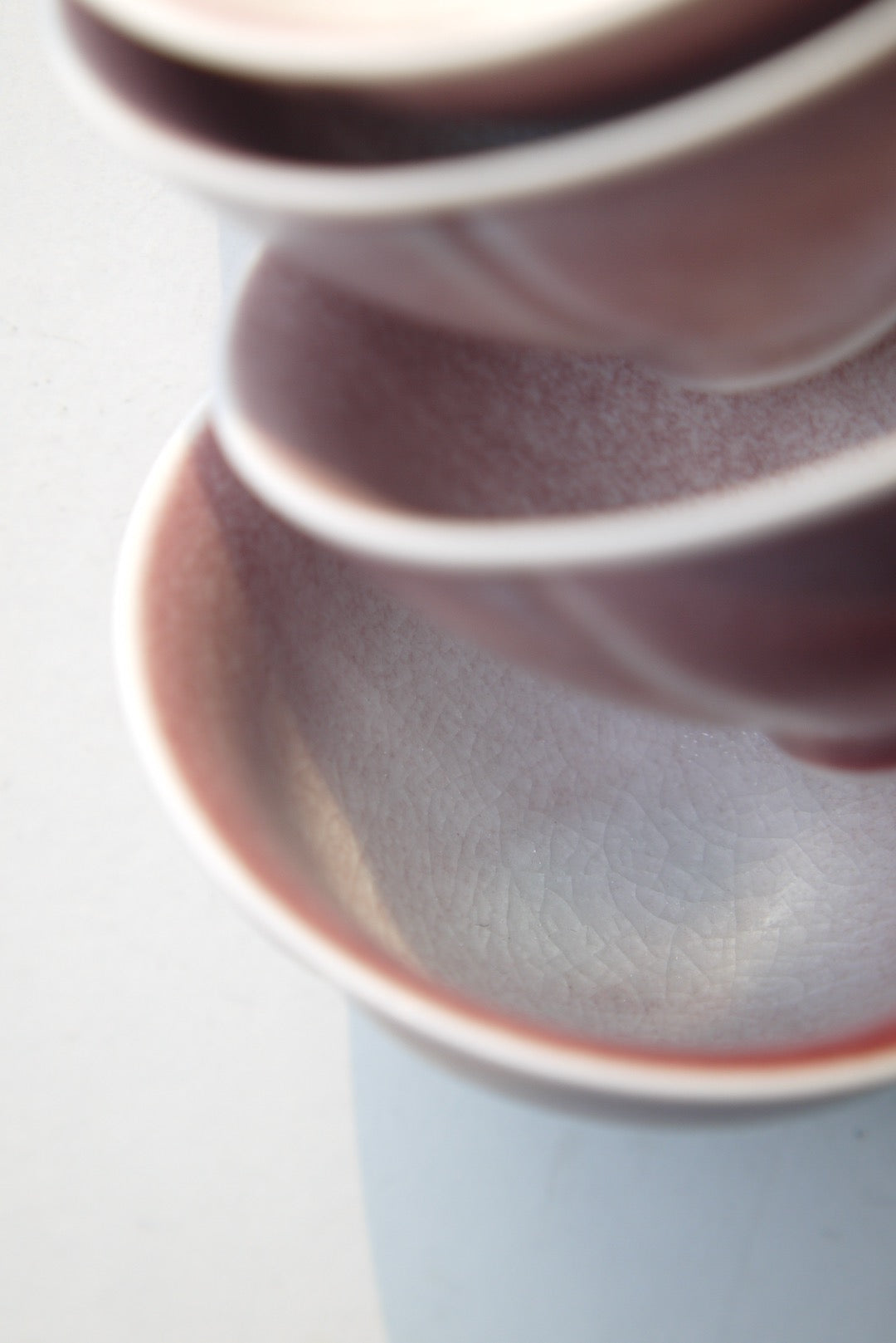 Vintage Style Cherry Colored Cracked Glaze Teacup Dehua Porcelain |Best Ceramics