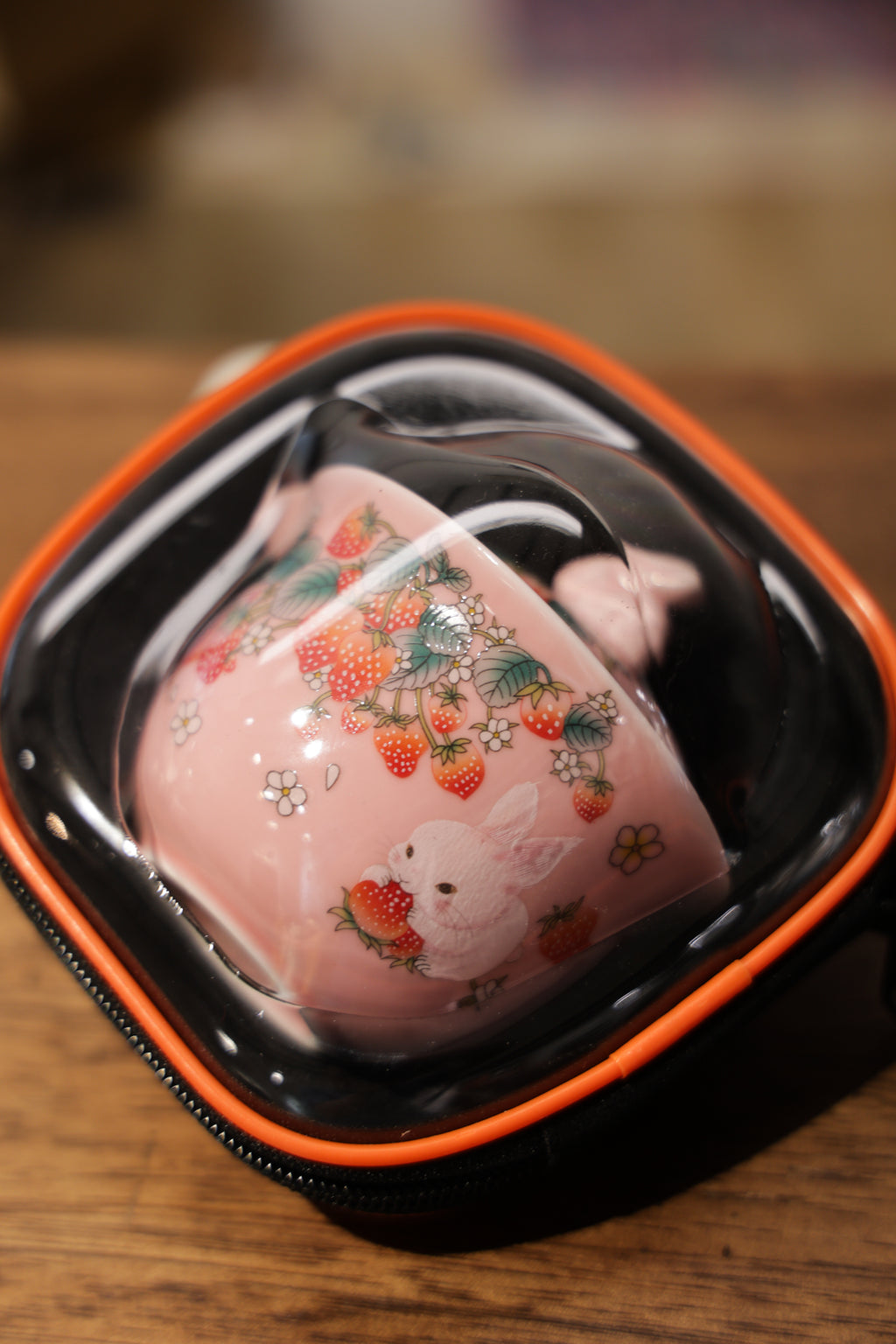 Strawberry Garden Portable Teaset