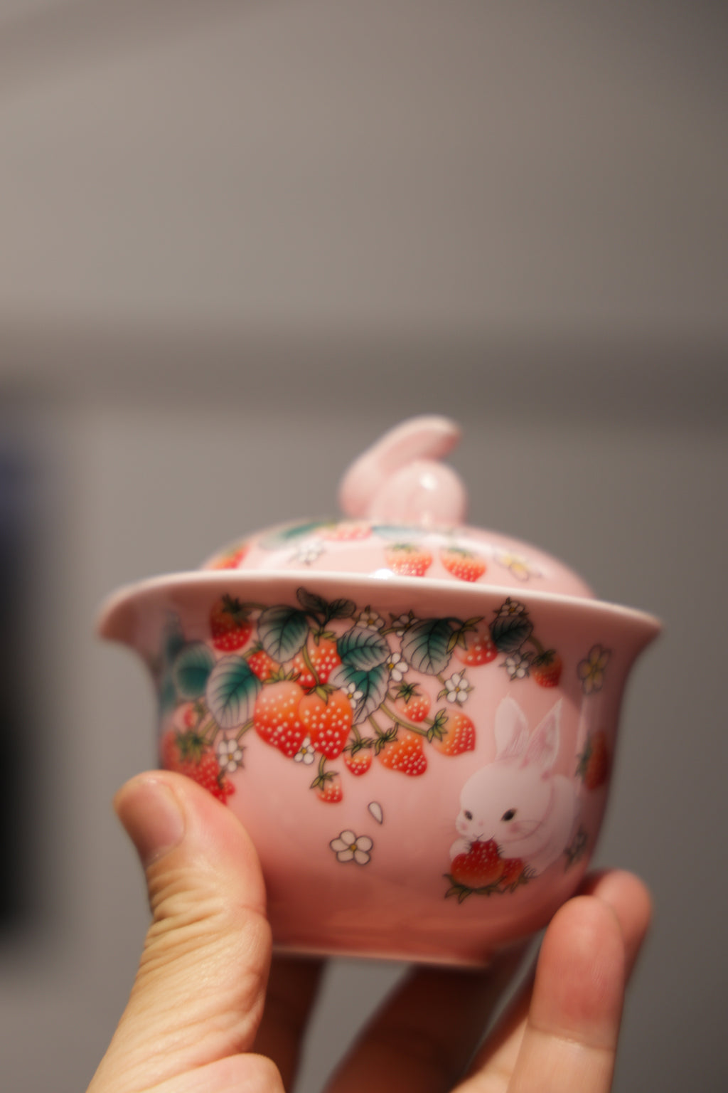 Strawberry Garden Portable Teaset