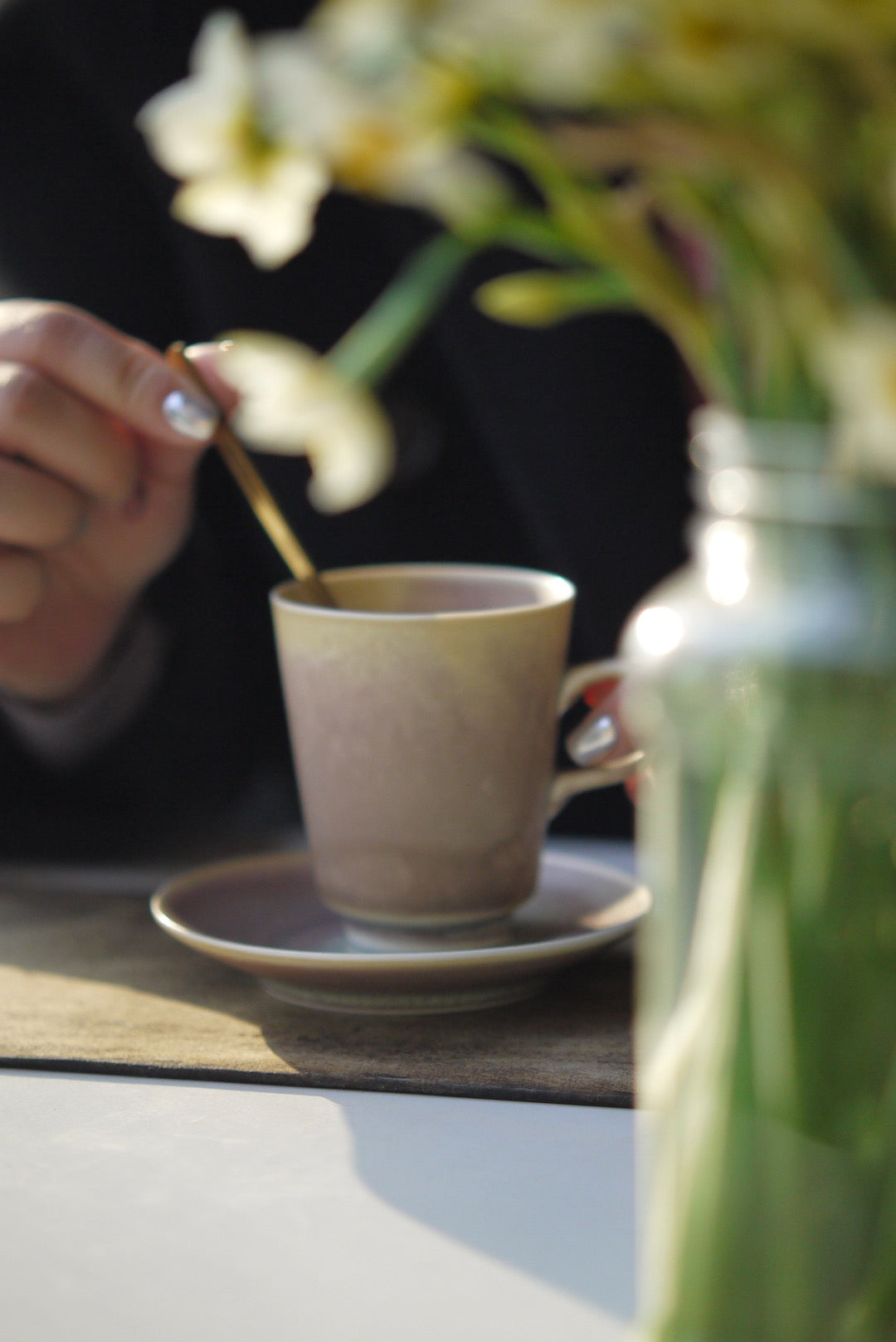 Dehua Porcelain Mug Crack Bliss Vintage Coffee Cup|BestCeramics