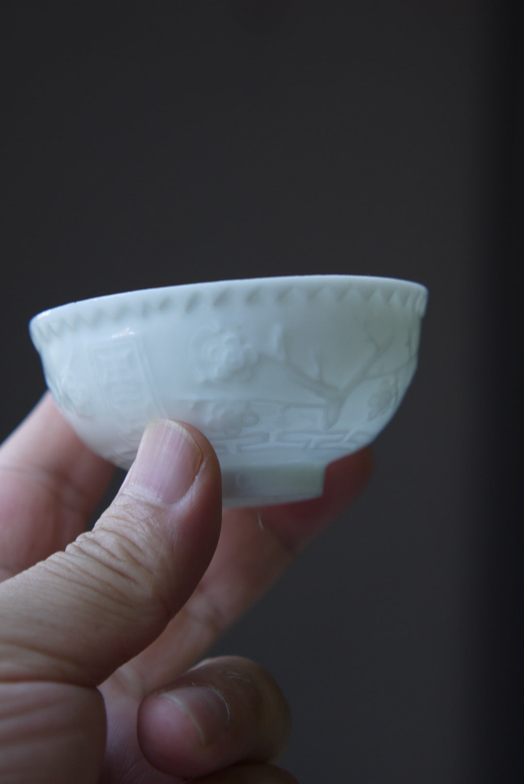 Dehua Blanc De Chine Porcelain Restro Qing Dynasty Vintage Gongfu Teacup Best Ceramics - 1