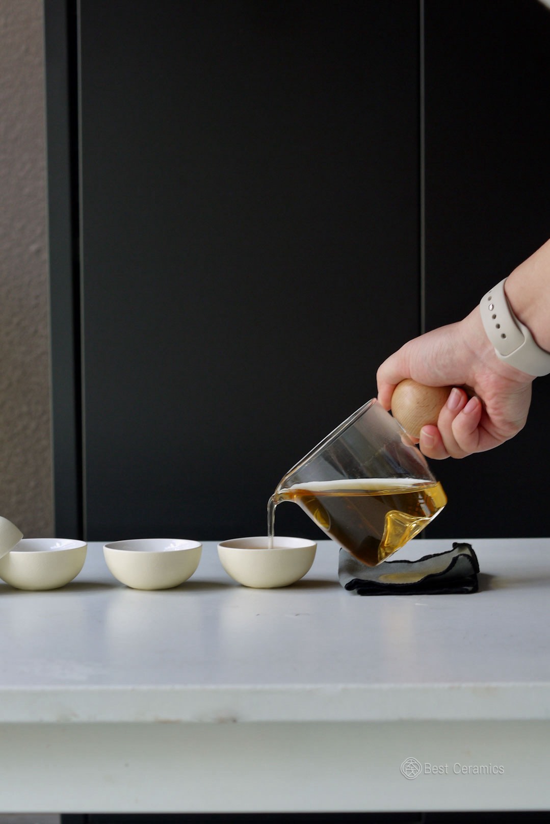 Wooden Handle Travel Tea System