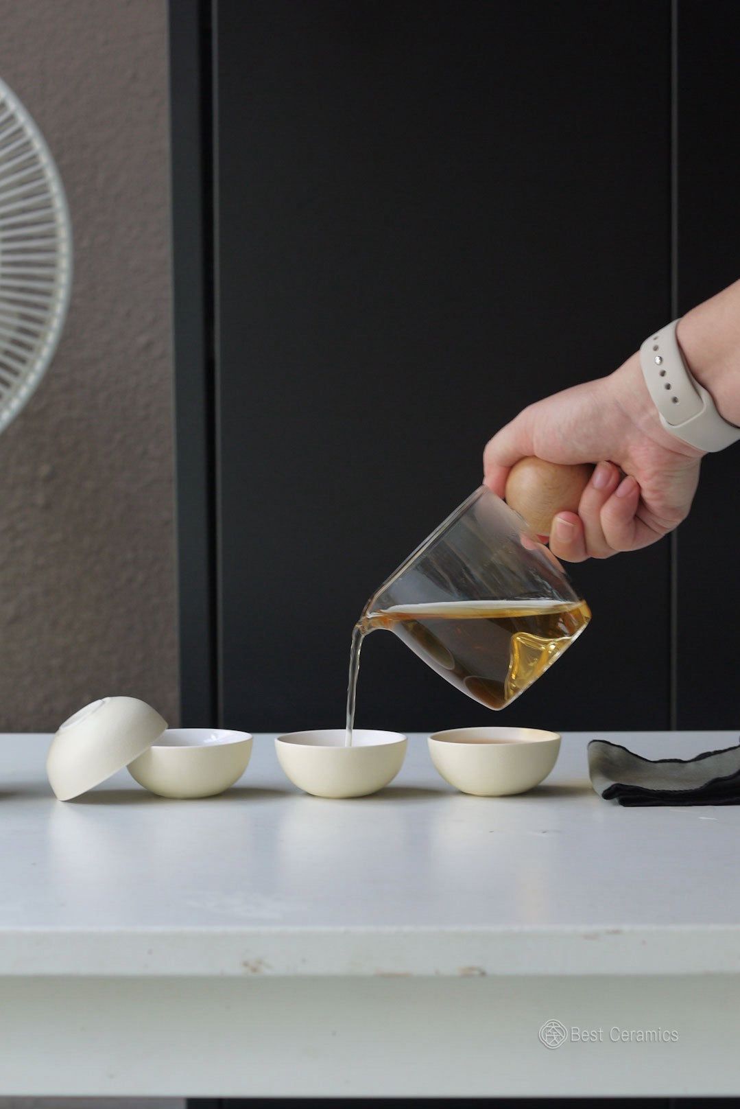 Wooden Handle Travel Tea System