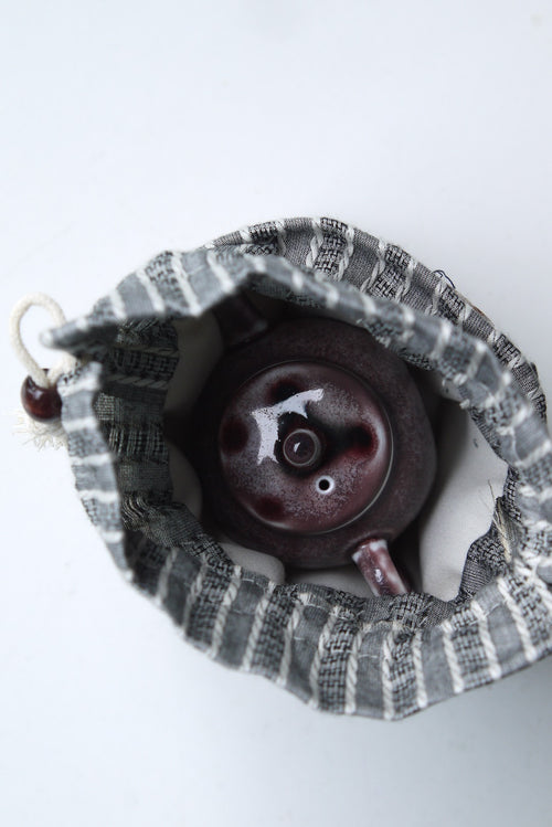 A Woven Tea Pot Bag