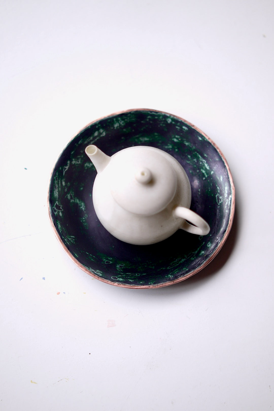 Black Fuzhou Lacquer Wabisabi Style Gongfu Tea Tray|BestCeramics