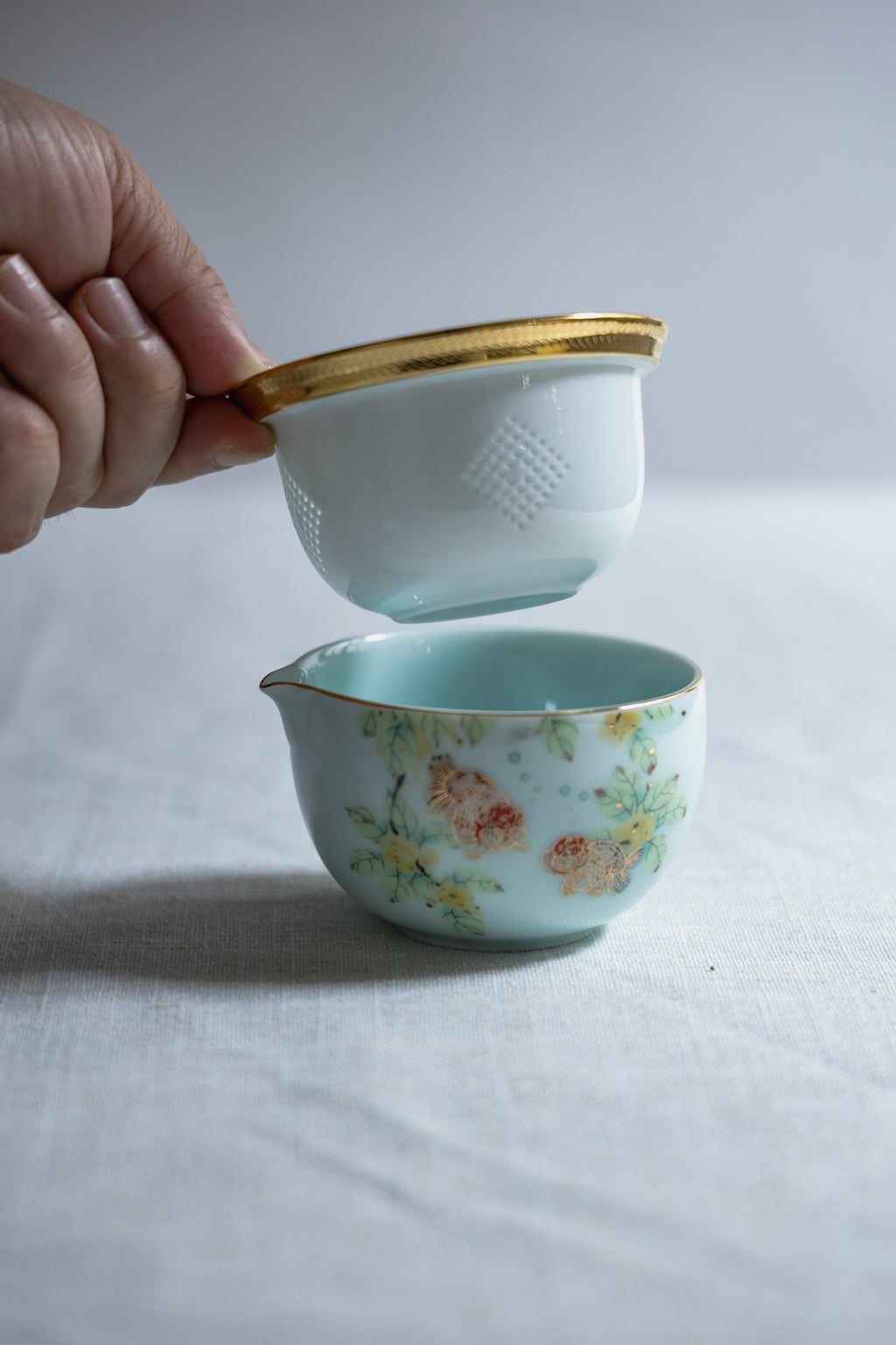 Modular Travel Tea System | Compact Brewer with Fairness Pitcher