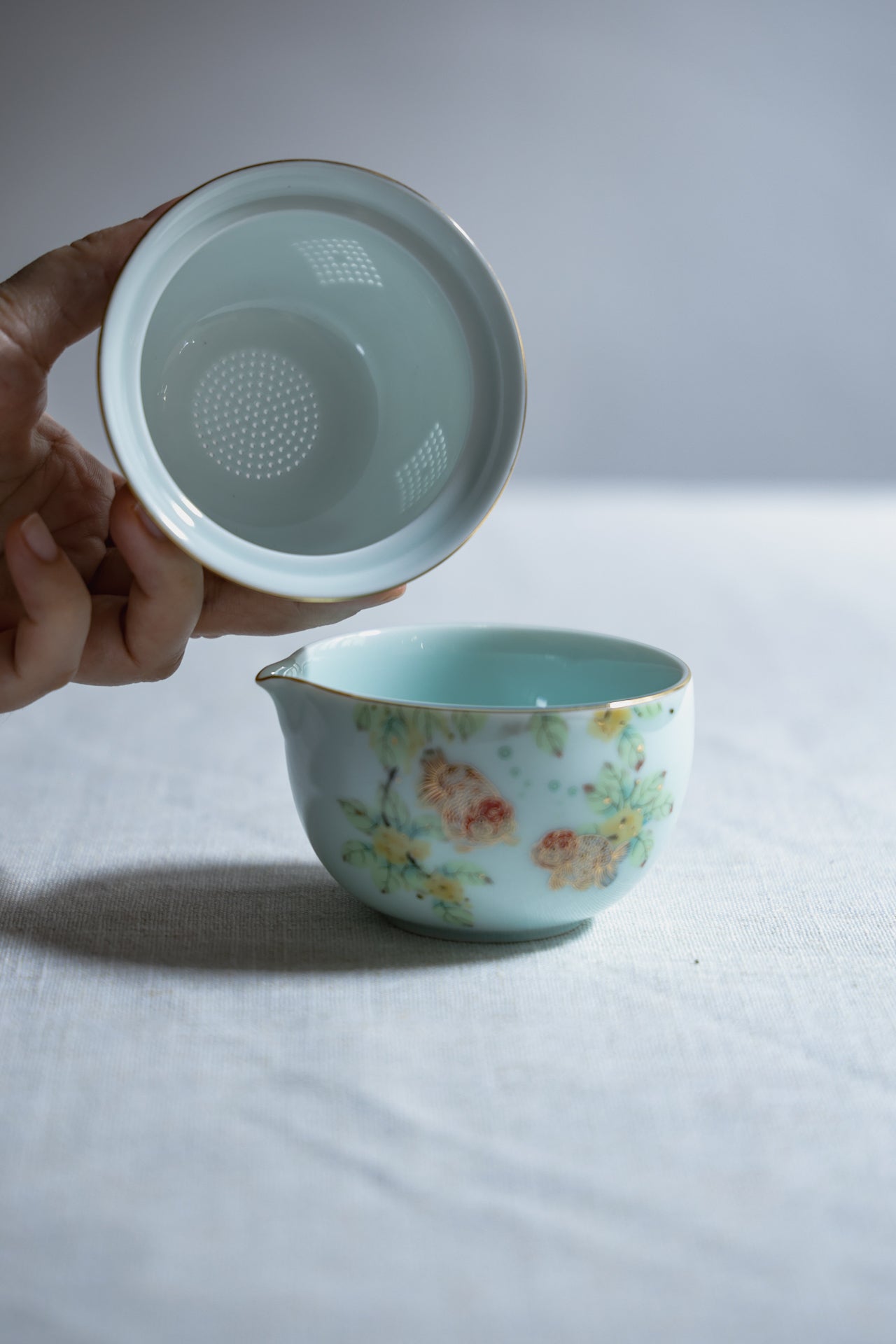 Modular Travel Tea System | Compact Brewer with Fairness Pitcher