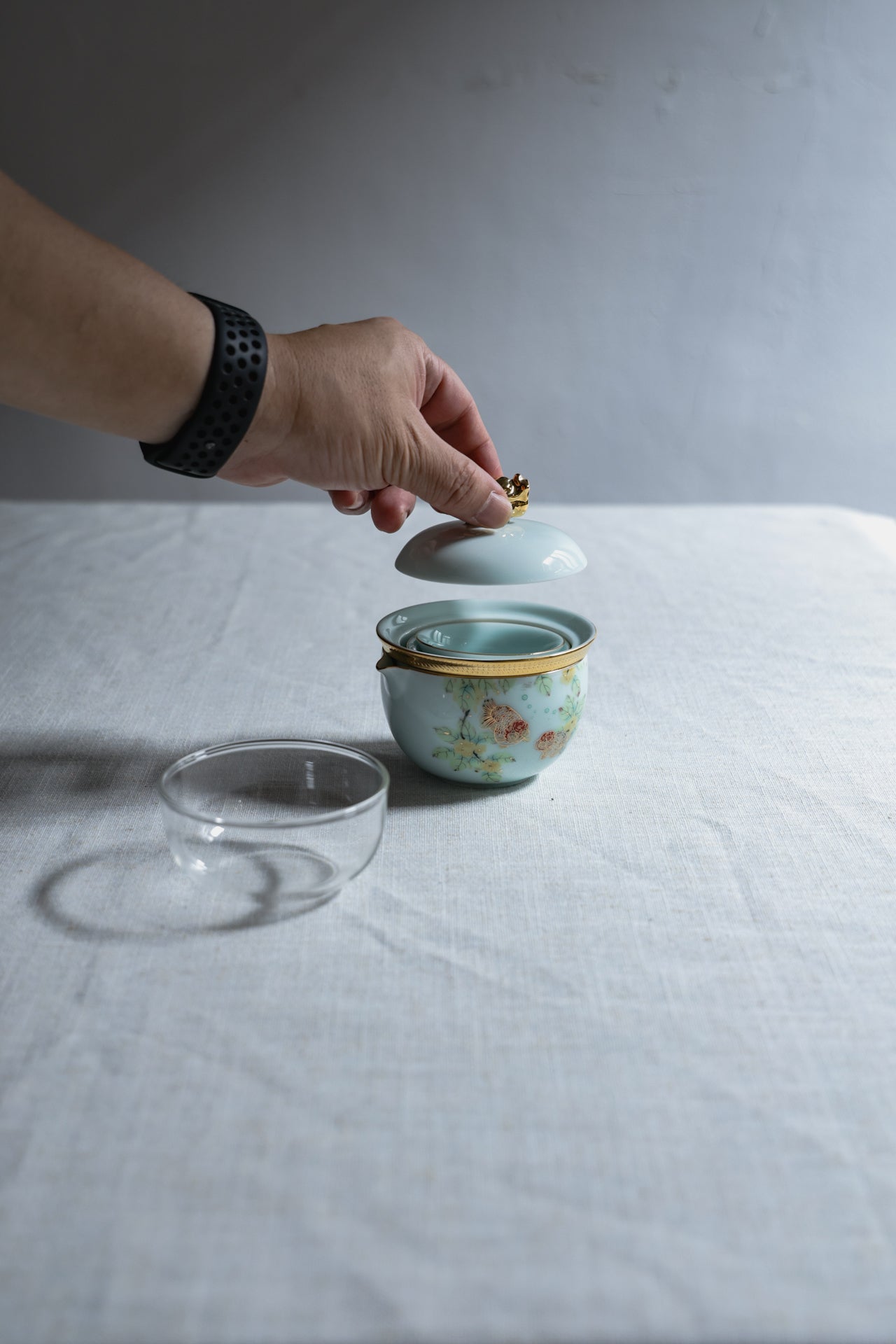 Modular Travel Tea System | Compact Brewer with Fairness Pitcher