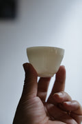 Pure Heart Dehua Teacup Handmade Mutton-Fat White Porcelain|Best Ceramics