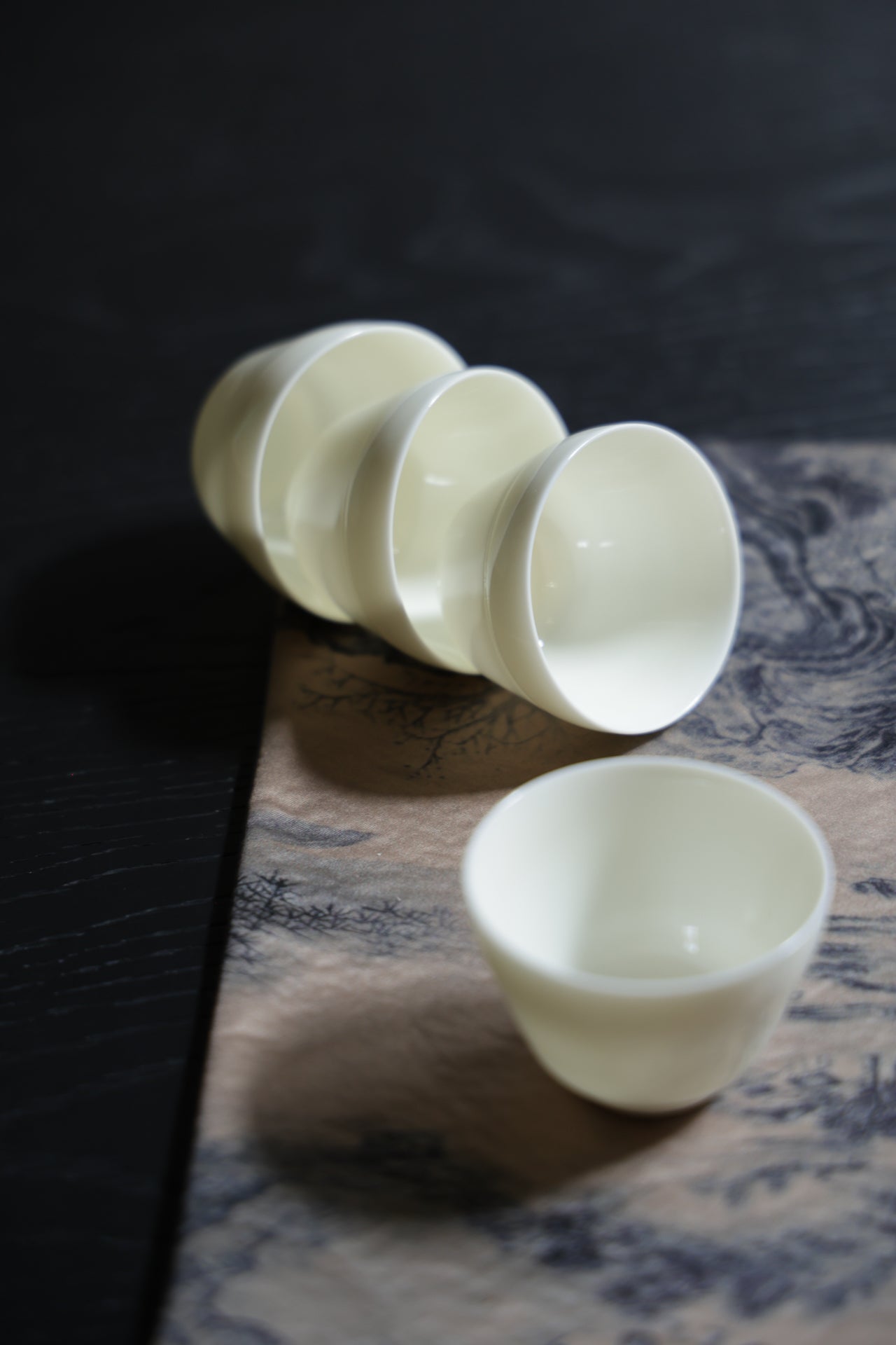 Pure Heart Dehua Teacup Handmade Mutton-Fat White Porcelain|Best Ceramics