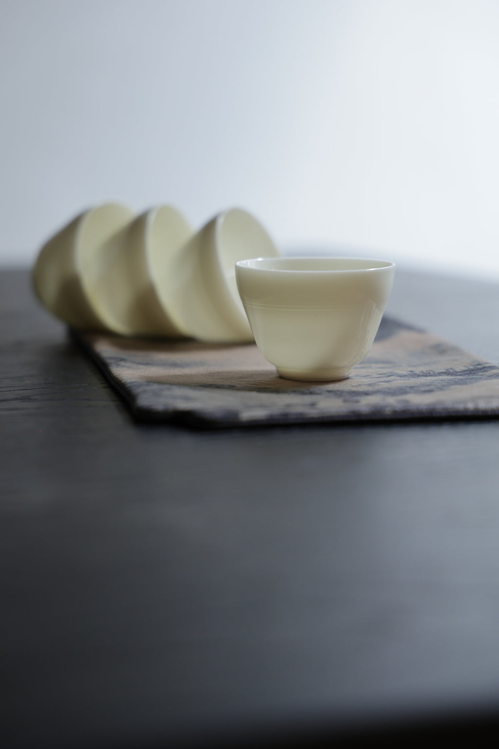 Pure Heart Dehua Teacup Handmade Mutton-Fat White Porcelain|Best Ceramics