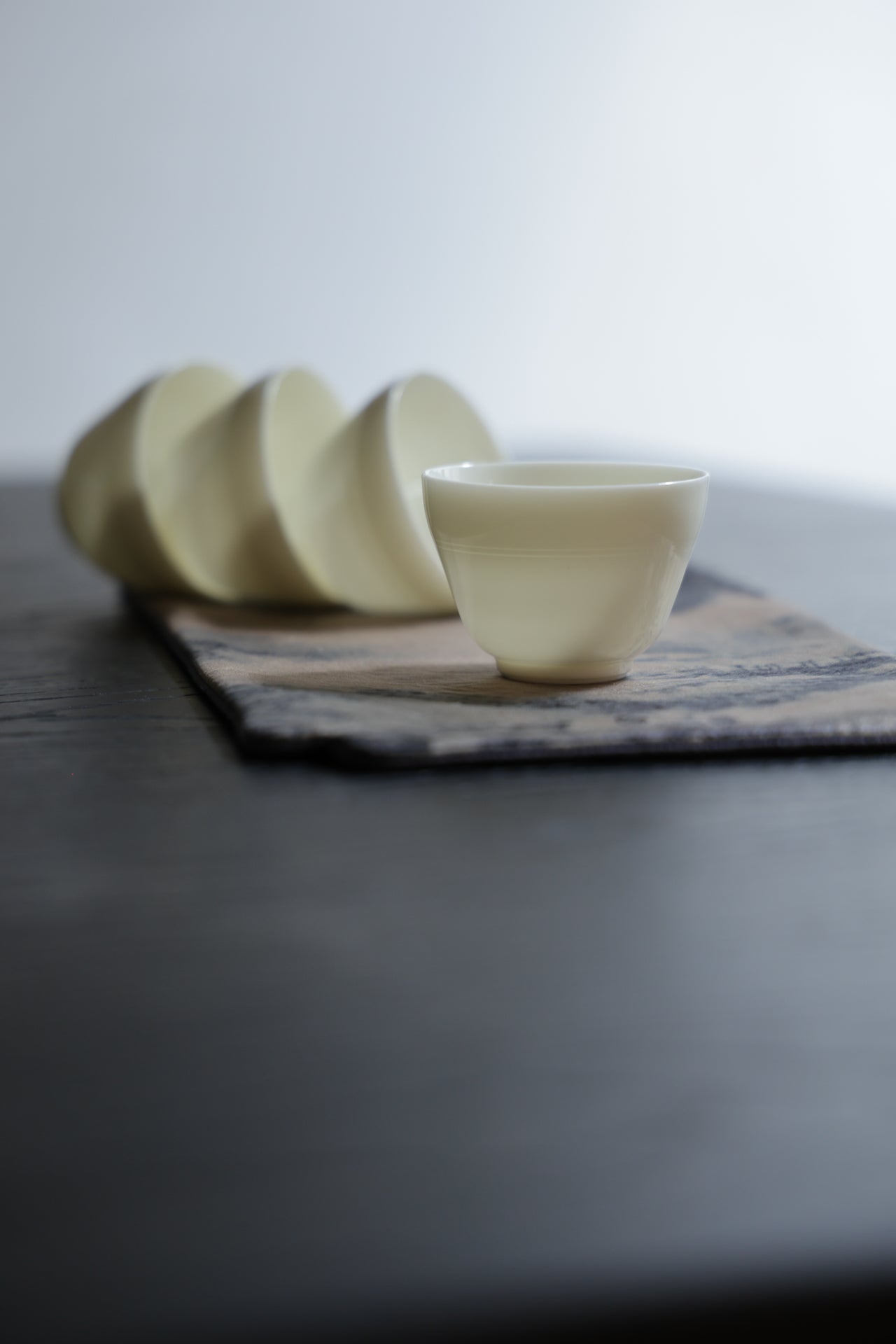 Pure Heart Dehua Teacup Handmade Mutton-Fat White Porcelain|Best Ceramics