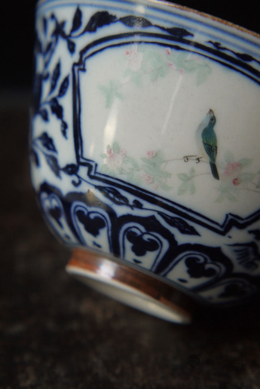 Handpainting Woodfire Blue And White Classic Kungfu Teacup|Best Ceramics